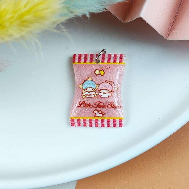 image-Resin Candy Pendant Charm DIY Jewelry Accessories
