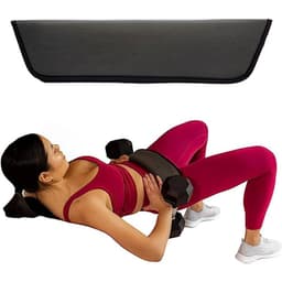 image-Hip Thrust Belt for Men and Women - Olive Rubber Training Equipment