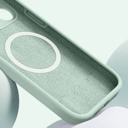 image-Applicable to Apple 15Pro Max Liquid Silicone Case with MagSafe