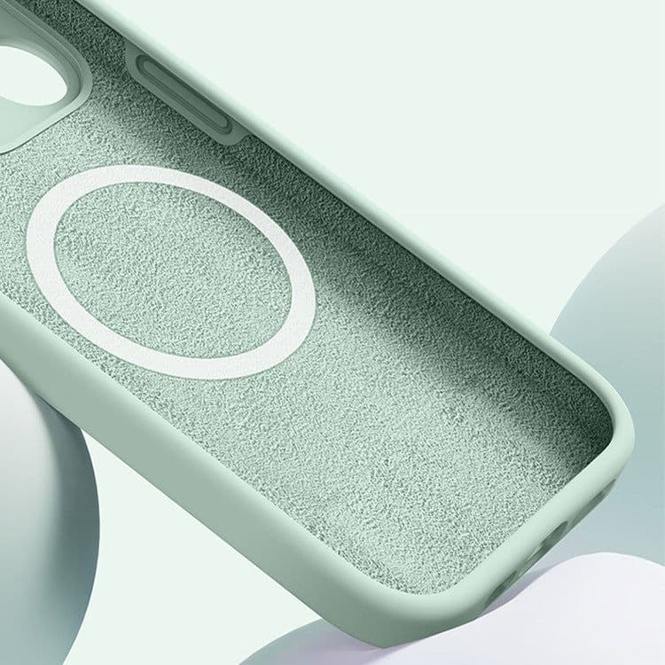 image-Applicable to Apple 15Pro Max Liquid Silicone Case with MagSafe
