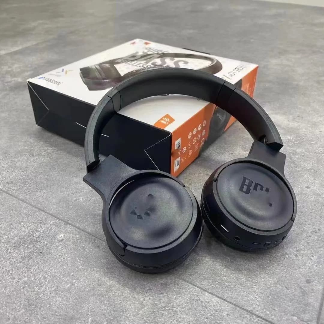 image-Suitable for JBL T510BT head-mounted wireless Bluetooth headset music bass HIFI game headset call with microphone
