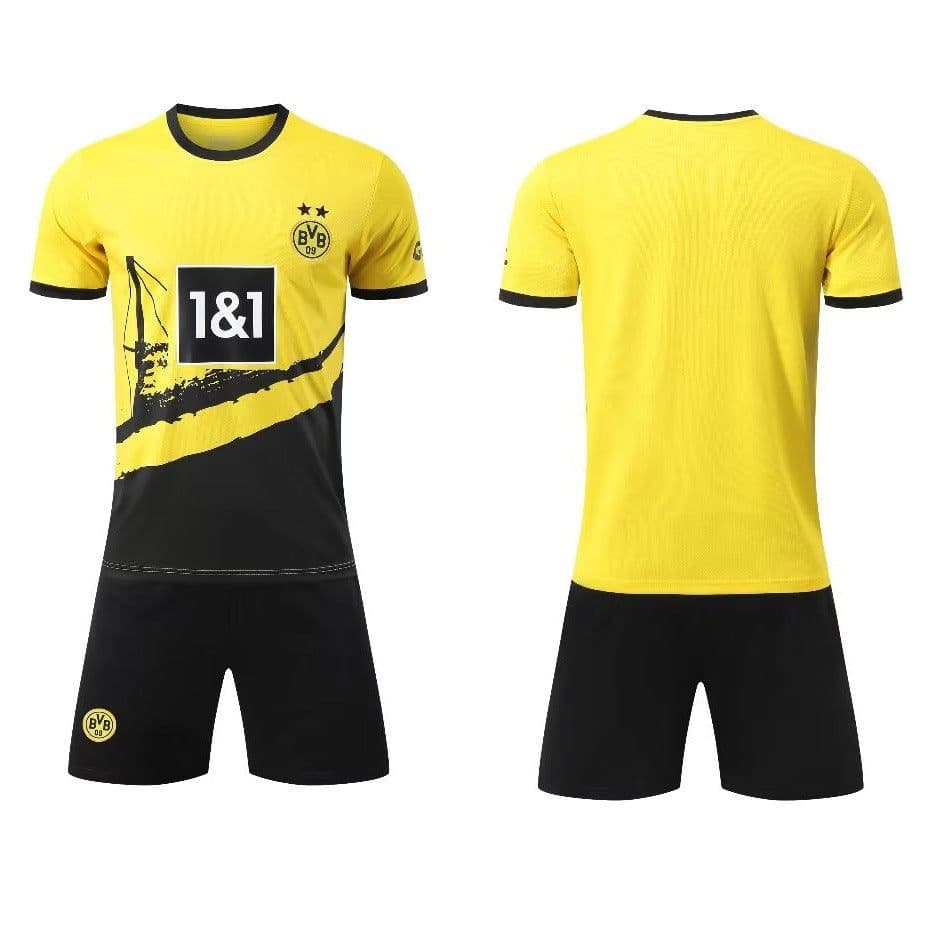 image-Football Jersey - Unisex Polyester Soccer Kit Adult