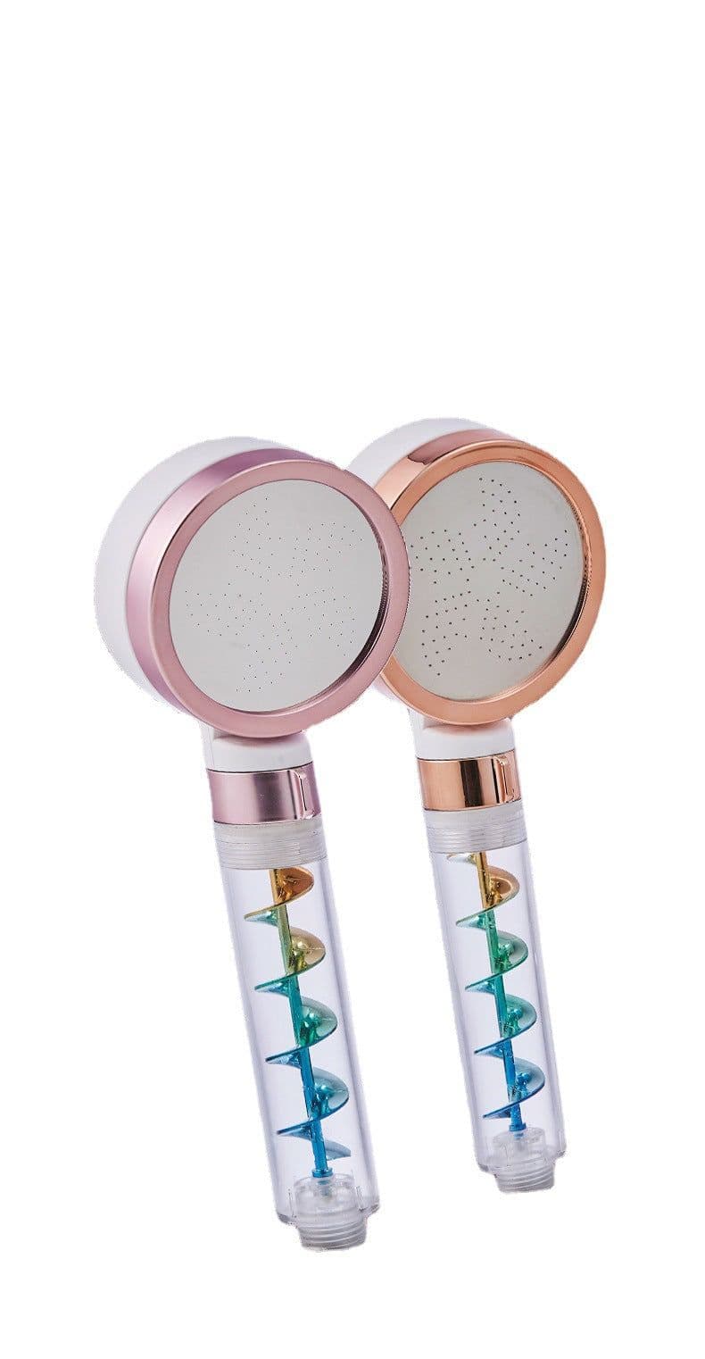image-Wholesale Portable Shower Head - Skin Beauty Turbocharged VC Filter Chlorine Removal ABS Shower