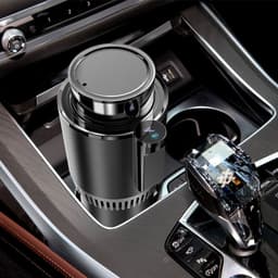 image-Factory Direct Sales Portable Car Refrigerator - Rapid Cooling Heating