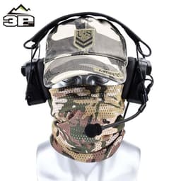 image-3PS Tactical Headphones C4 U-Type Wired Sand