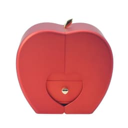 image-Christmas Apple Jewelry Box - Green & Red Ornament Packaging