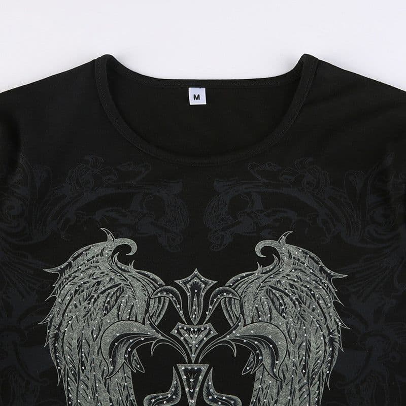 image-Spice Girls Print T-Shirt Black - Slim Fit Short Sleeve
