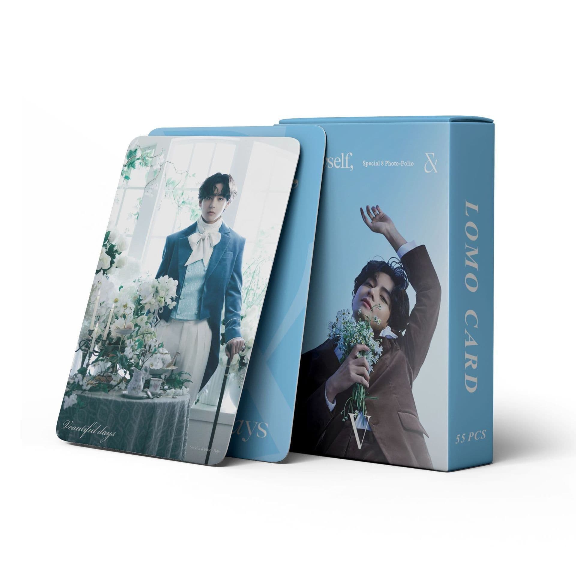 image-Comprehensive link BTS single solo photo card BTS postcard Tian Jungkook Kim Tae Hyung LOMO photo card