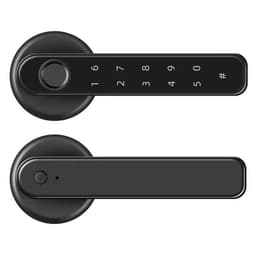 image-Tuya Bluetooth Smart Lock with Fingerprint & Glass Password for Doors