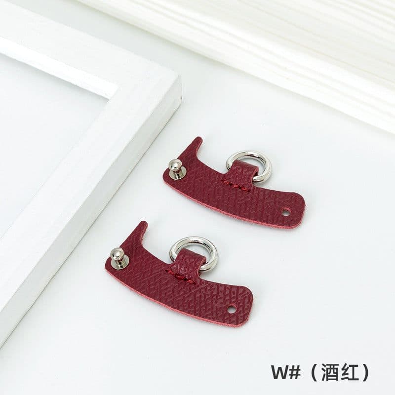 image-Longchamp Mini Bag Strap - Cognac Brown Leather