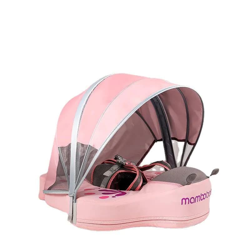 image-Manbao Baby Swimming Ring - Large Infant Butterfly