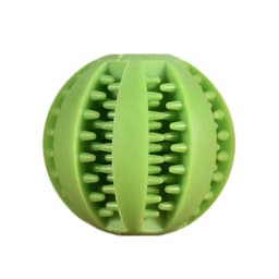 image-Dog Chew Toy Ball - Rubber 11.5cm Glitter