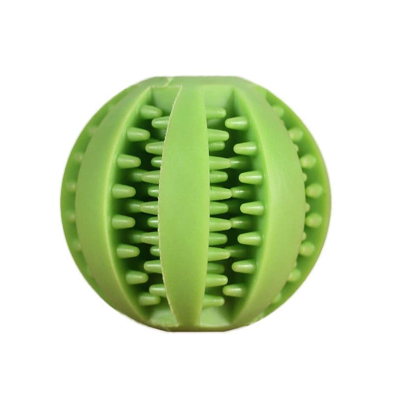 image-Dog Chew Toy Ball - Rubber 11.5cm Glitter