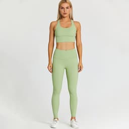 image-European & American Yoga Pants - Breathable & Quick-Drying Tights for Women, Peach