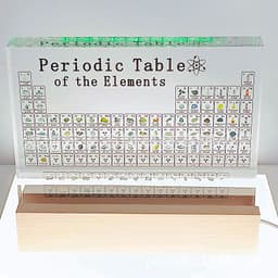 image-Periodic Table Ornament Set - Acrylic Multi-Color