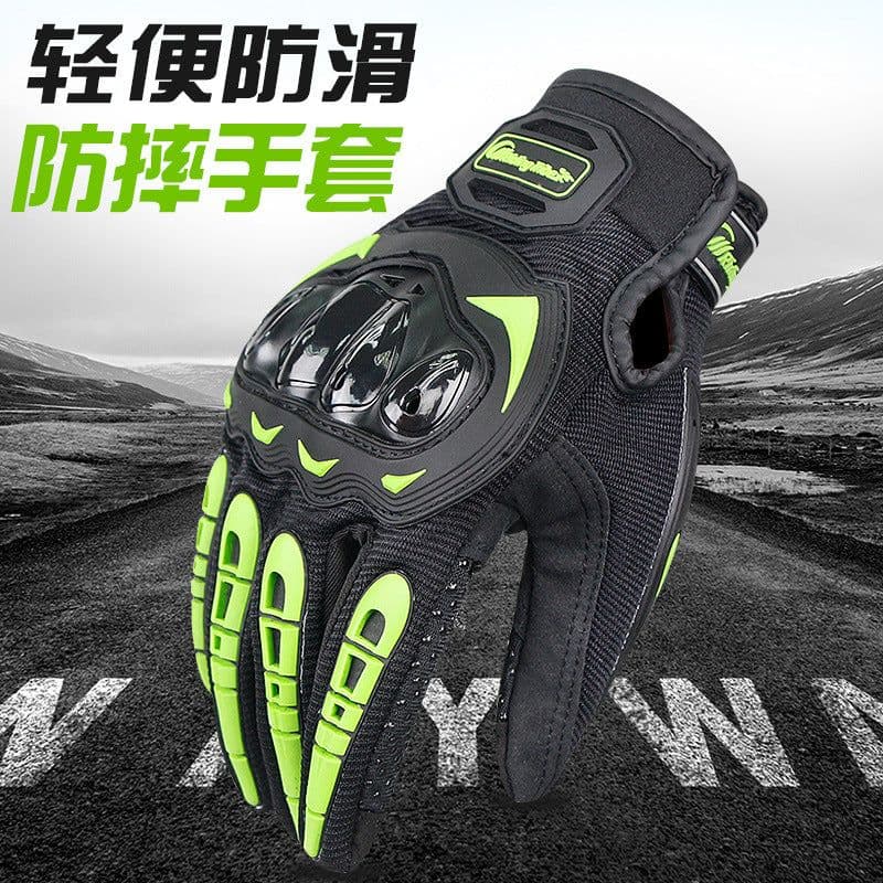 image-Cycling Gloves Touch Screen Racing Outdoor Rider Motorcycle Anti-fall Four Seasons Universal Motorcycle Gloves Manufacturer Wholesale