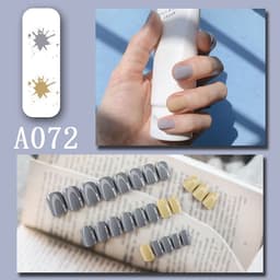 image-Internet celebrity new fake nails wearable nails finished nail patches nail art patches removable nail patches nail art accessories