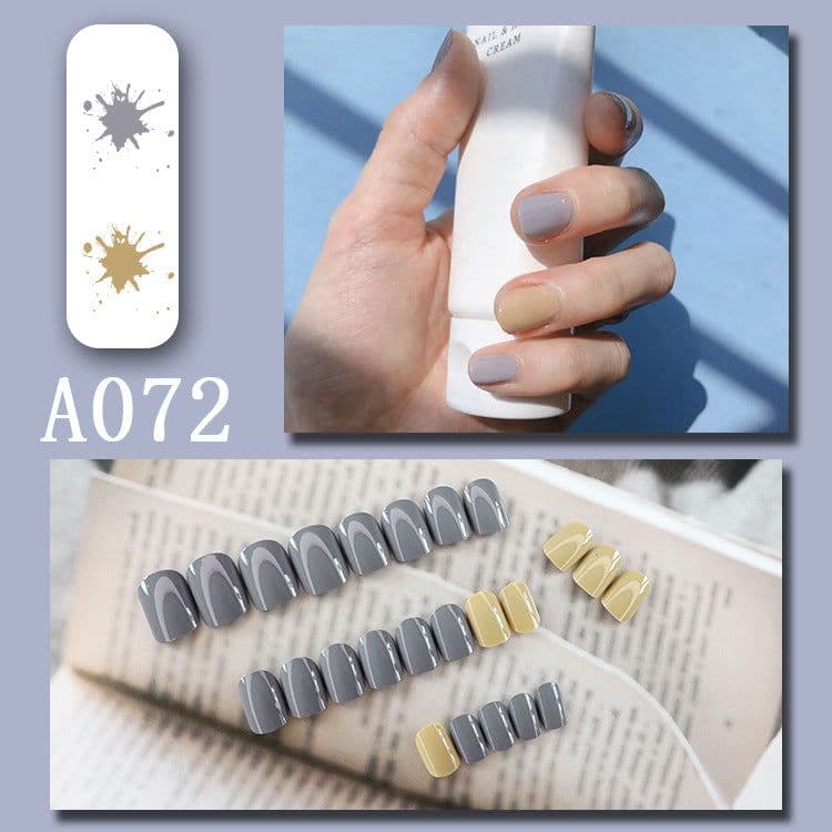 image-Internet celebrity new fake nails wearable nails finished nail patches nail art patches removable nail patches nail art accessories
