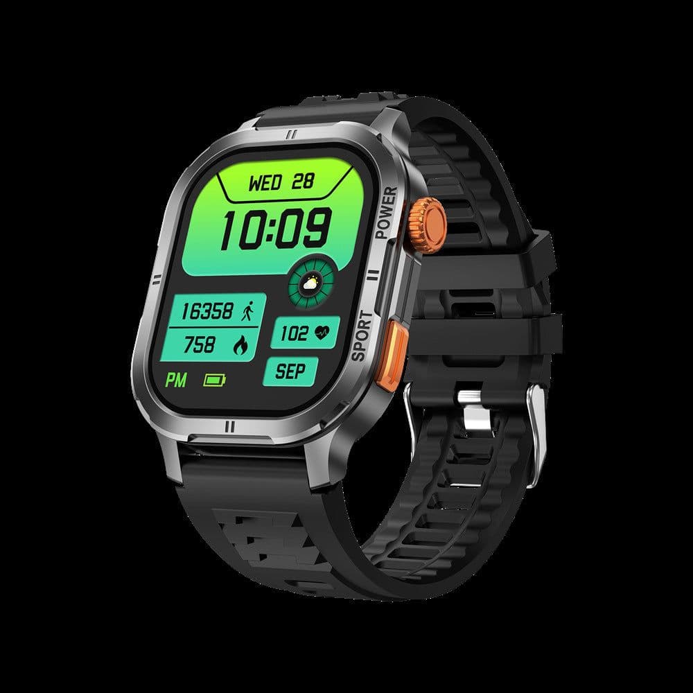 image-New smart watch M63 supports Bluetooth calls, health detection, IP68 waterproof, square HD AMOLED