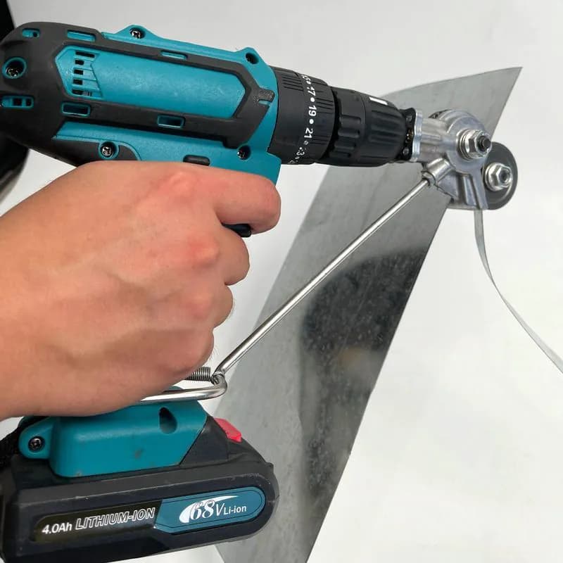 image-New Zhengchuan Electric Drill Shears For Sheet Metal Cutter Wholesale