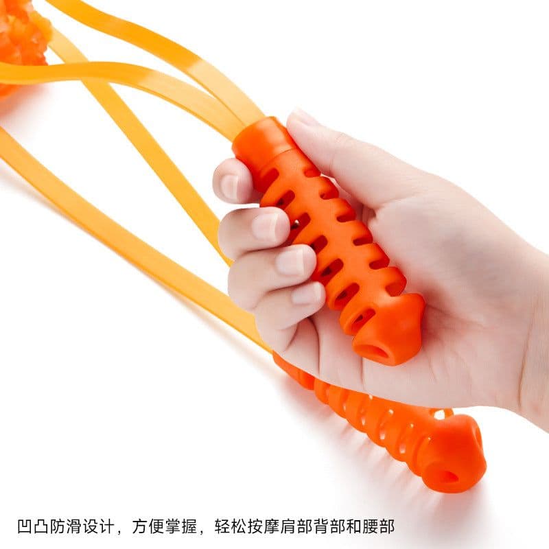 image-Back Shoulder Neck Massager Roller Belt with Leg Massager