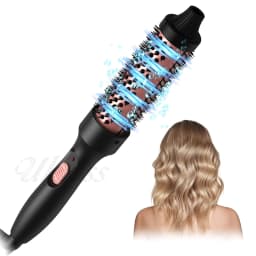 image-New overseas hot selling curling iron curling iron straightening iron straight curling iron dual-purpose large curling inner bangs curling iron
