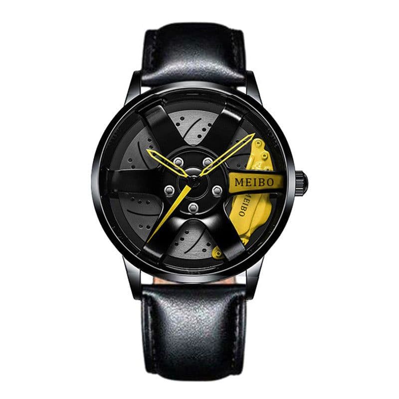 image-Men's Sports Watch - Racing Design 41mm