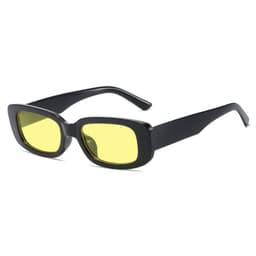 image-Small Square Frame Sunglasses - Retro UV Protection