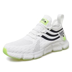 image-Summer breathable men's running shoes lightweight all-match couple mesh tide shoes low-top lace-up lightweight casual sneakers