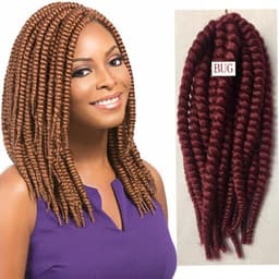 image-Chemical Fiber Wig Spring Twist Braid