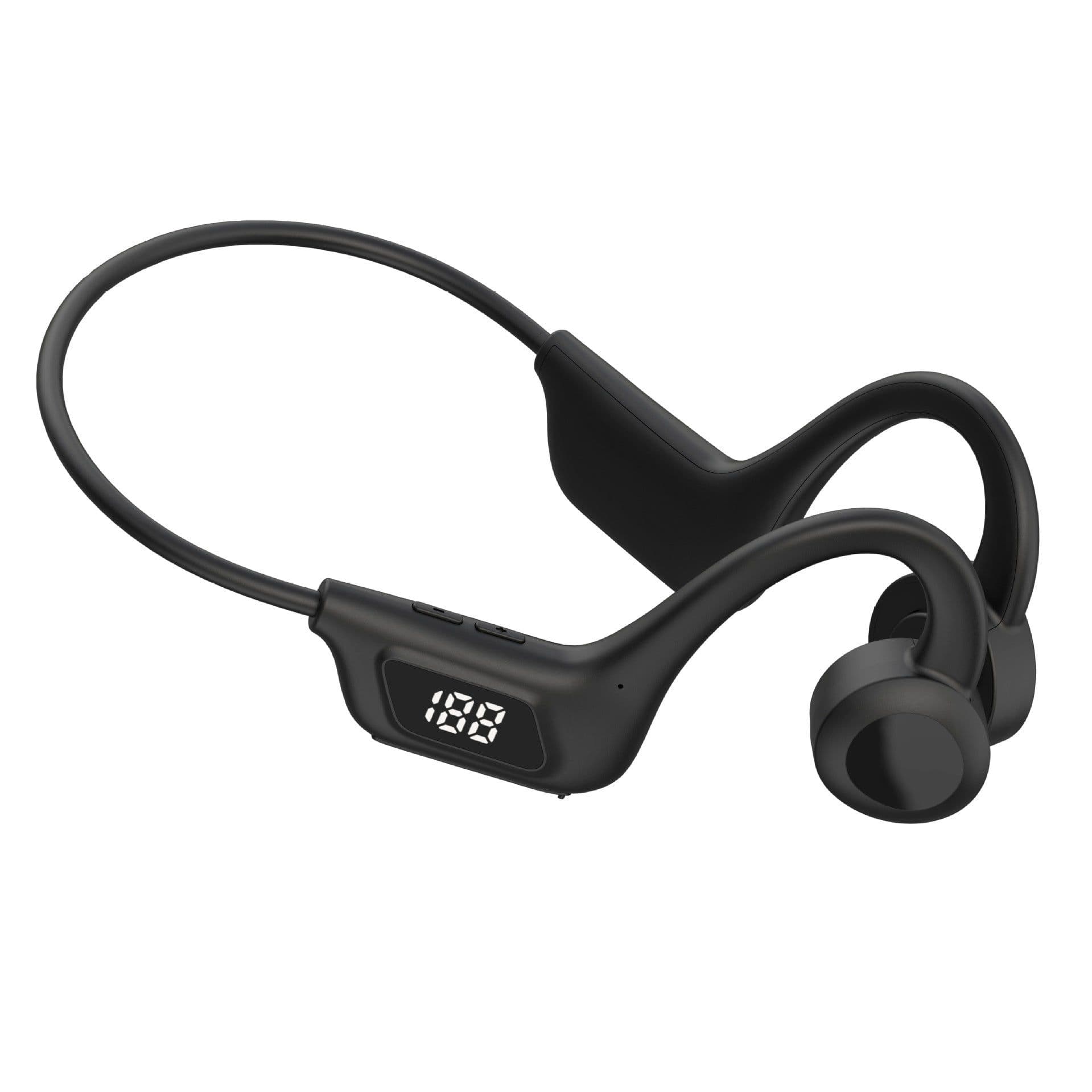 image-New cross-border LY1 bone conduction bluetooth earphone waterproof not in ear air conduction wireless neck bluetooth earphone