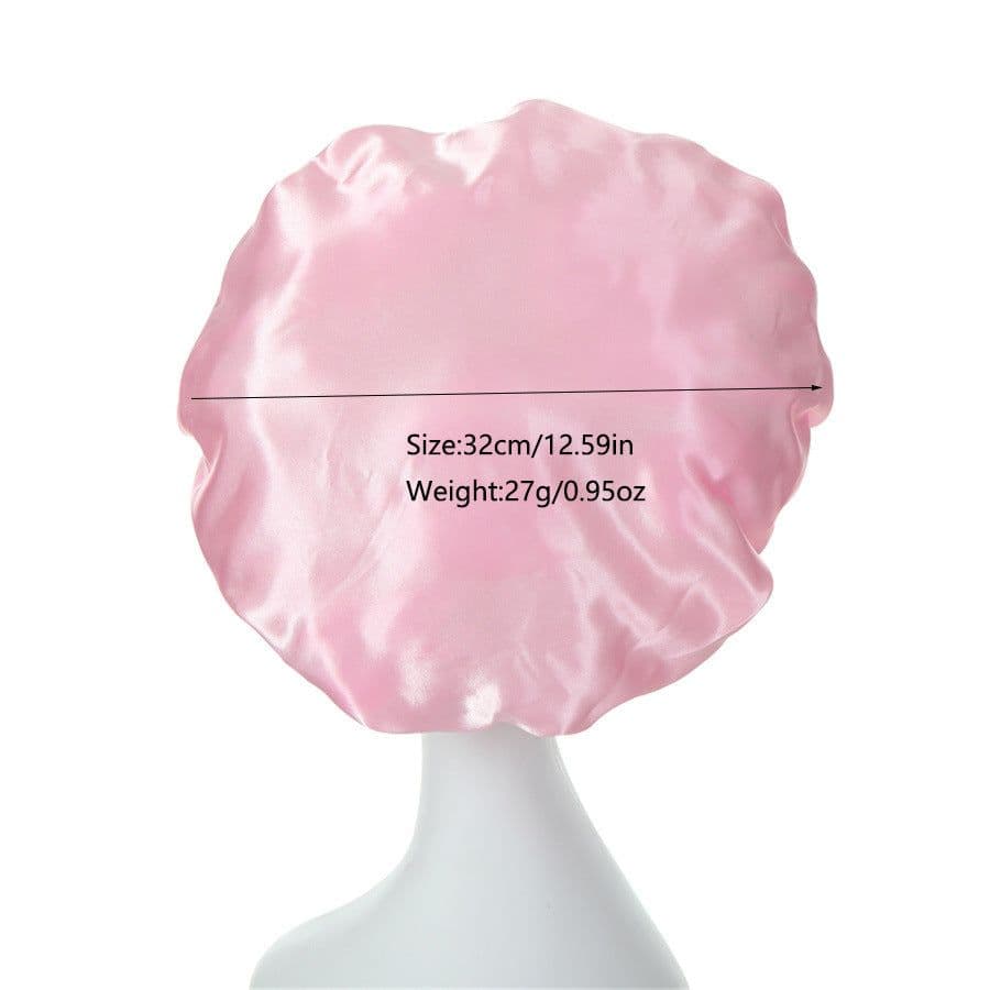 image-Amazon hot selling wide strip wide brim high elastic headband night cap ladies chemotherapy cap hair care cap