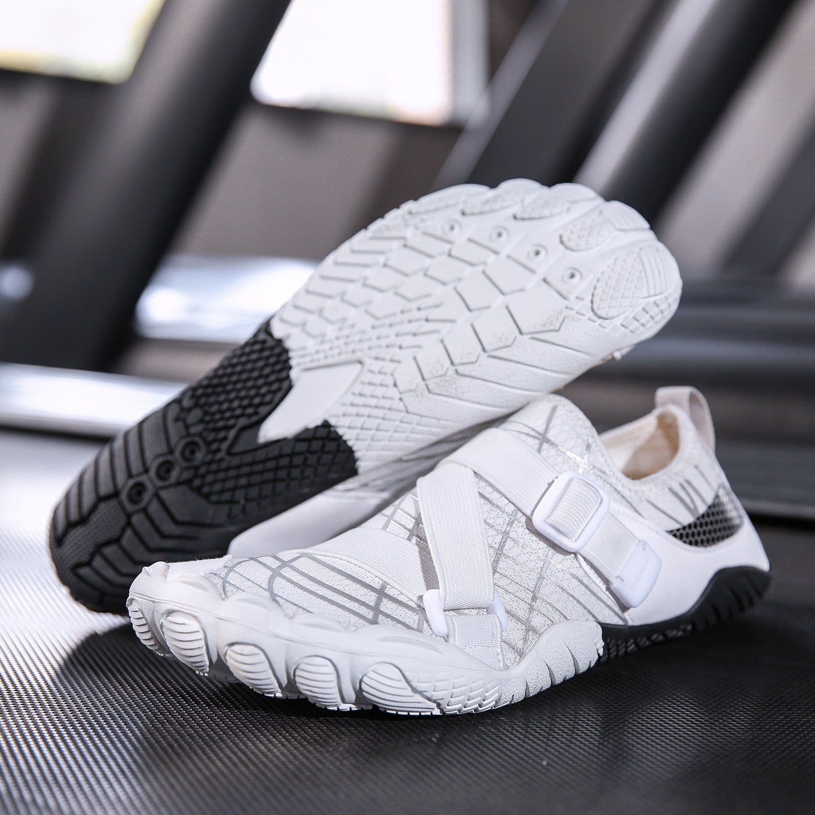 image-Water Shoes - Unisex Quick-Dry Non-Slip Beach Diving Shoes