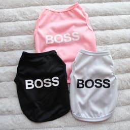 image-Pet Clothes Summer Vest Breathable Polyester