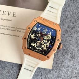 image-Men's Casual Business Watch 43mm Stainless Steel Quart Dial