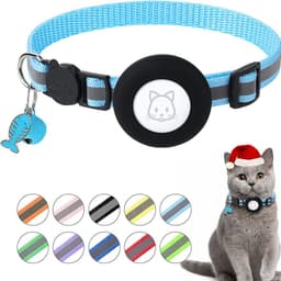 image-Sheng Hongjia Apple Airtag Protective Case Light Green Pet Collar