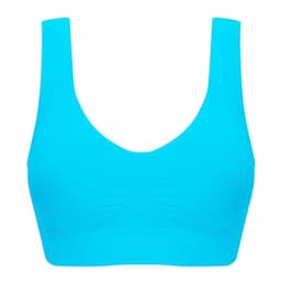 image-Sports Bra No Underwire Padless XXXL - Red