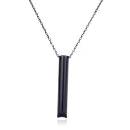 image-Mindfulness Titanium Steel Whistle Pendant Necklace - 41-50cm Adjustable