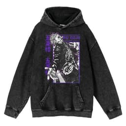 image-Cuifu Anime Sweatshirt - Black 5XL 100% Cotton Hooded Jacket