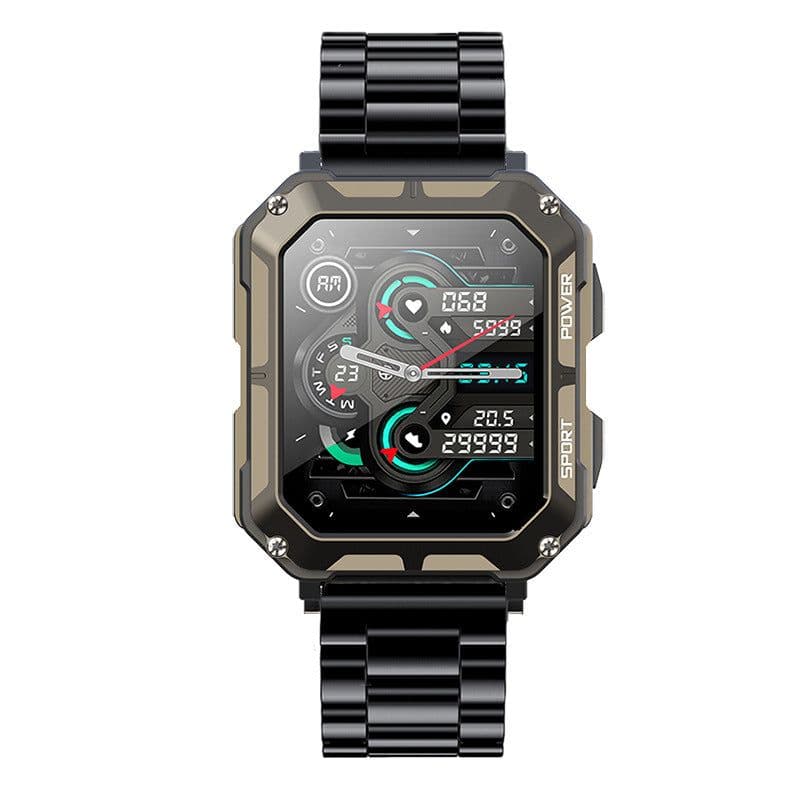 image-C20PRO Bluetooth Smart Watch - Heart Rate Monitor, Sports, Orange