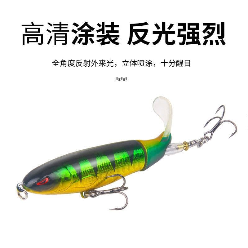 image-Artificial Fishing Bait Propeller - Plastic Hard Lure Simulation Gear