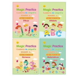 image-Fang Zhihui Arabic Copybook Set - 4 Books + Pen Holder - Multi-Language