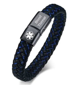 image-Titanium Steel Magnetic Buckle Medical Bracelet For Men