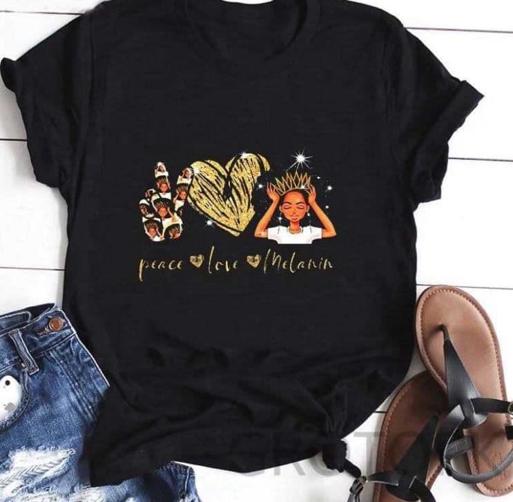 image-Black Harajuku T-Shirt Plus Size Short Sleeve