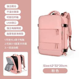 image-Shoulder outdoor travel bag female backpack female backpack boarding business trip travel bag brigade Li school bag computer bag