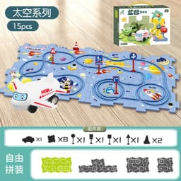 image-Di Paypal Electric Track Puzzle Car Toy