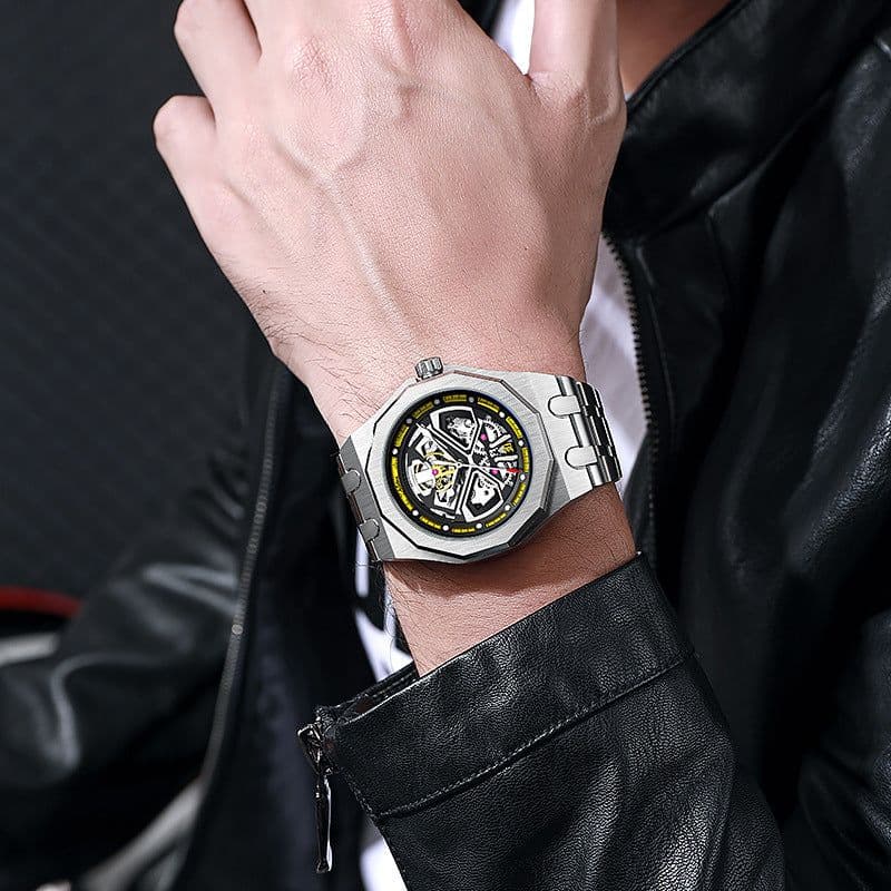 image-Genuine Royal Oak brand automatic mechanical watch (OPP packaging)