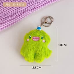 image-Tengyi Youpin 11cm Plush Pendant Doll Keychain Black Ear Puppy