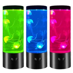 image-9-inch LED colorful jellyfish lamp hot sale home decoration night light creative atmosphere lamp cross-border supply