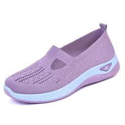 image-Women's Mesh Walking Shoes - Taro Flat Sole